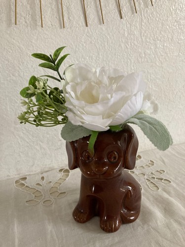 Ancien vase en - forme, de