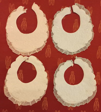 Lot de 4 bavoirs bébé