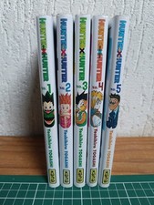 Lot Mangas - Hunter x hunter Tomes 1 a 5