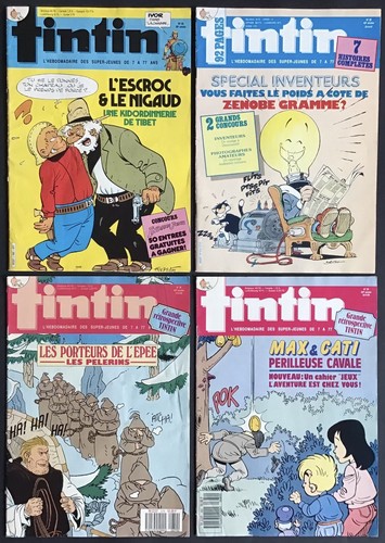 Tintin édition belge lot 4 - belge, de