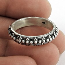 Bague argent oxydé - en, 925
