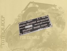 NEW LABEL PLAQUETTE POSTE