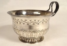 Tasse argent massif ajouré