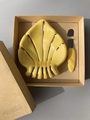 Ancien beurrier couteau art - ancien,
