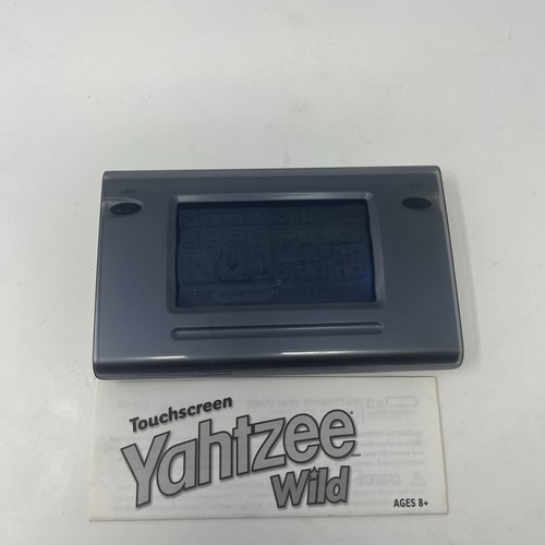 2006 yahtzee wild touchscreen - yahtzee,