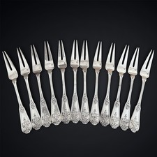 12 Fourchettes à escargots en