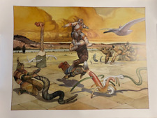 AFFICHE OFFSET MOEBIUS CRAZY