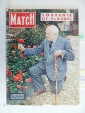 PARIS MATCH N°310 05/3/1955 CLAUDEL AGA KHAN MARGARET HARLEM HUMEZ LEIGH HEPBURN