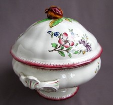 Belle Soupière Strassburg Strasbourg en Faïence de Sarreguemines Saargemünd