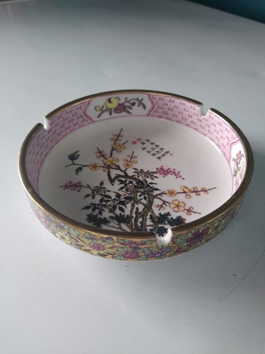 Ancien cendrier vide poches - cendrier, en
