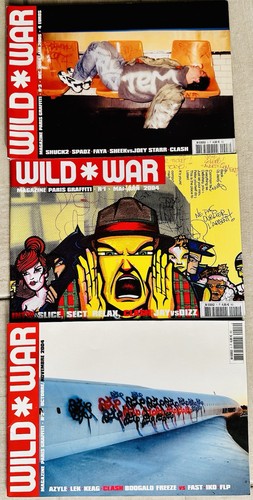 Lot magazines wild war - lot,