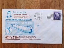 Enveloppe USA Espace M2F3 Flight  John Manke pilot Lifting body 101th LB test 72