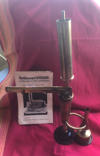Pèse alcool ébullioscope