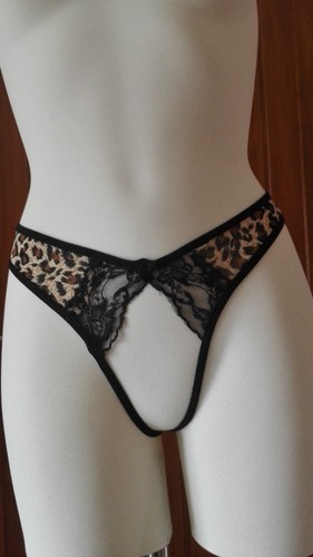 Panty string culotte ouverte - panty,