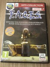 JEU D’AVENTURE FACES F.A.C.E.S. OBJETS CACHÉS PC CD ROM FRANÇAIS