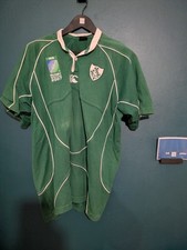 Maillot Rugby Shirt Irlande Ireland World Cup 2007 XL + 1 FREE Mystery Shirt !