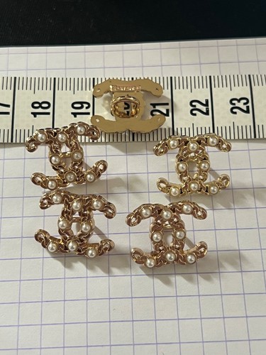 Boutons chanel vintage - boutons,