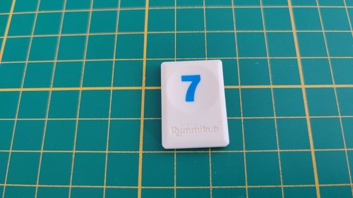 Tuile chiffre bleu - chiffre, jeu