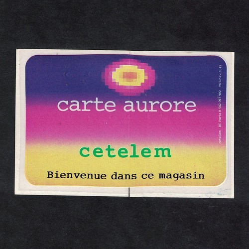 Autocollant sticker vintage - autocollant,