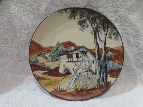 Petit assiette grès - petit, ciboure