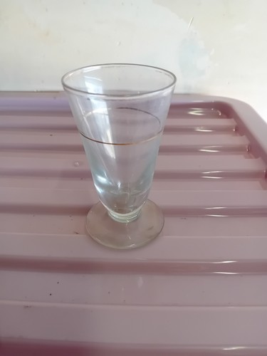 Verre liqueur ancien - verre,