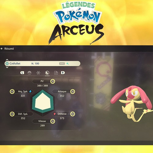 Crefollet shiny niveaux - crefollet,