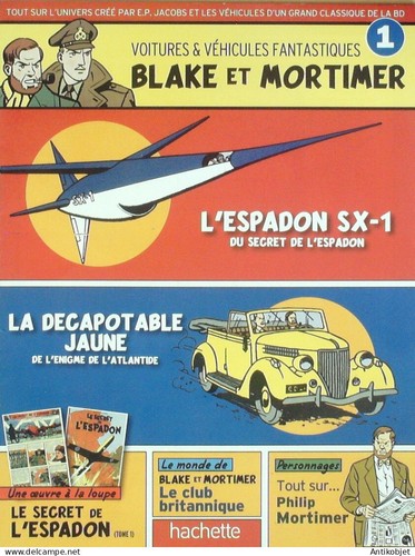 Voiture blake mortimer - &,