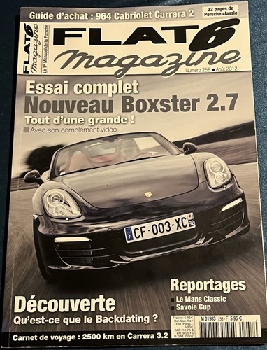 Flat magazine porsche - 6, 258