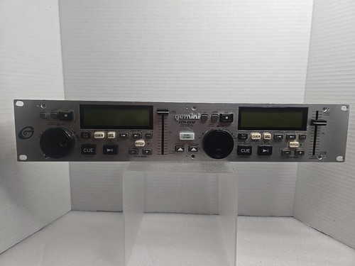 Gemini cdx 602 dual player - cd,