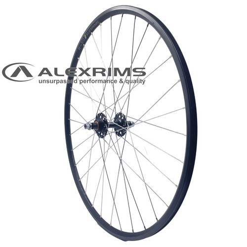 Alex r450 700c black - black, rear