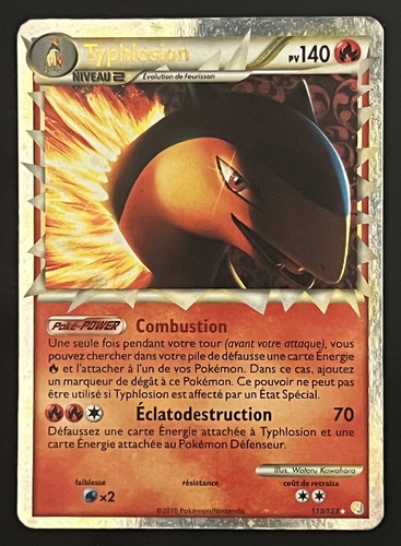 Typhlosion 110 123 - 🇫🇷,