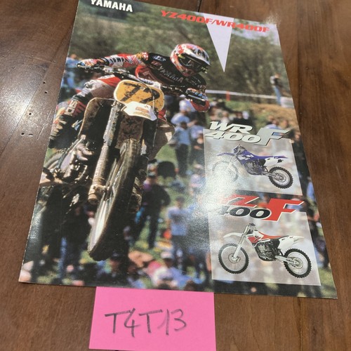 Yamaha yz400f wr400f - yamaha, brochure