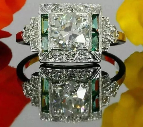 Bague fiançailles style - de,