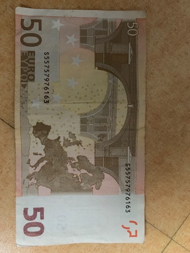 Billet rare euros - de, 2002
