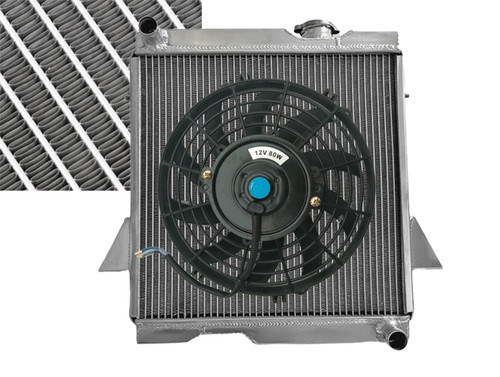 Aluminium radiateur fan - aluminium, pour
