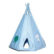 Timpo Toys tente indienne tipi bleu ciel