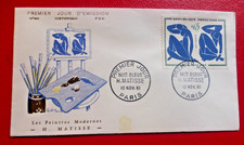 ENVELOPPE FDC 1er jour : 1961  NUS BLEUS  H. MATISSE