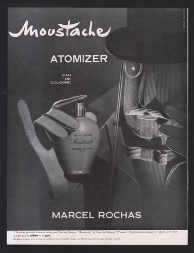 Publicité 1956 parfum rochas - 1956,