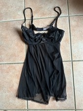 Nuisette dentelle et voile