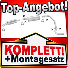 Pot d'échappement pour système d'échappement Peugeot J5 2.5 TD Turbo Diesel