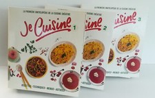 JE CUISINE la 1ere ENCYCLOPEDIE de la CUISINE CREATIVE ALP 3 classeurs recettes 