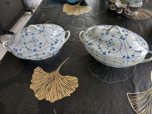 Lot soupières au modèle - de, 2