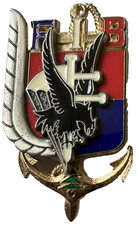 INSIGNE MILITAIRE OPEX / PARA. :" F.I.B. LIBAN " DELSART 1 EPINGLE DOS LISSE POI