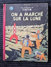Tintin - On à Marché Sur La Lune - B11 - 1954 - BE
