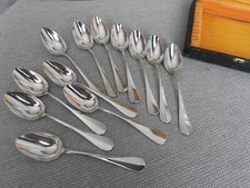 12 cuillères à dessert en métal argenté SFAM ménagère ART DE TABLE