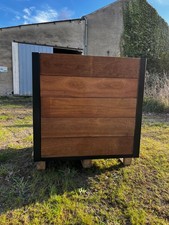 Bac potager métal et bois