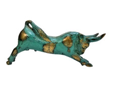 Statue en bronze " Taureau Crétois " (réplique de musée)