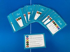 TRIVIAL PURSUIT Lot 50 Cartes Jeu Edition FAMILLE 300 Questions Recharge FR !! .