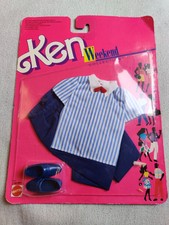 Vêtements Ken Weekend Collection Fashions Ref 1327 1988 Neuf Barbie Mattel