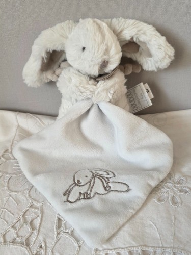 Doudou lapin bonbon - bonbon, blanc